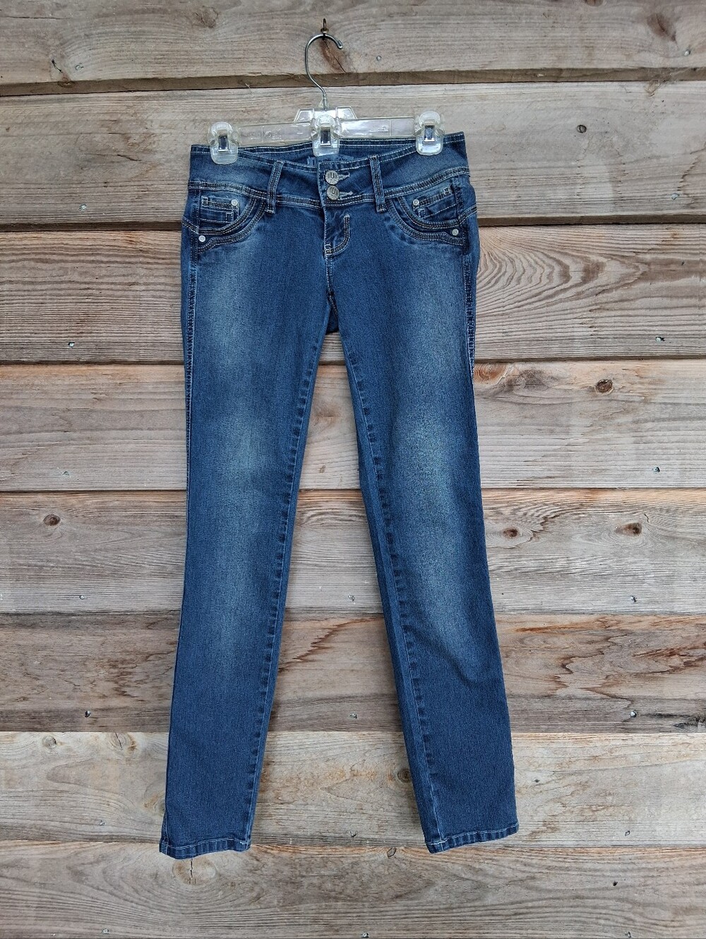U-Turn Low Rise Skinny Jeans Y2k
